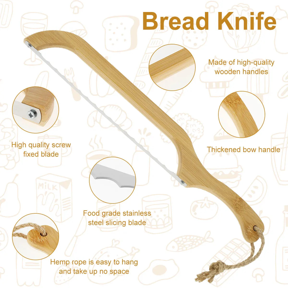 BREAD BOW KNIFE