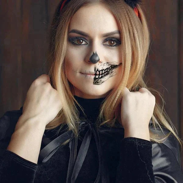 Halloween Prank Makeup Tatoo